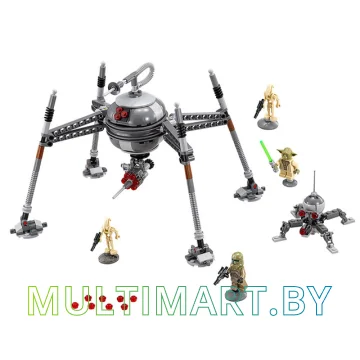 Конструктор Lepin 05025 Самонаводящийся дроид-паук (320 деталей) картинка 2